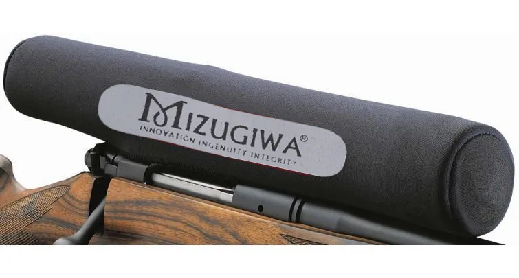 10 шт./лот Mizugiwa крышка прицела ружья винтовки Охотничьи аксессуары Riflescope защита из неопрена чехол для прицела черный цвет
