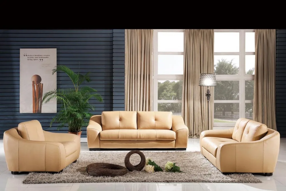Popular High Back Leather Sofa-Buy Cheap High Back Leather Sofa Classic 1+2+3 latest Modern Desgin High Back luxury Top Grain Cattle Leather - Popular High Back Leather Sofa-Buy Cheap High Back Leather Sofa