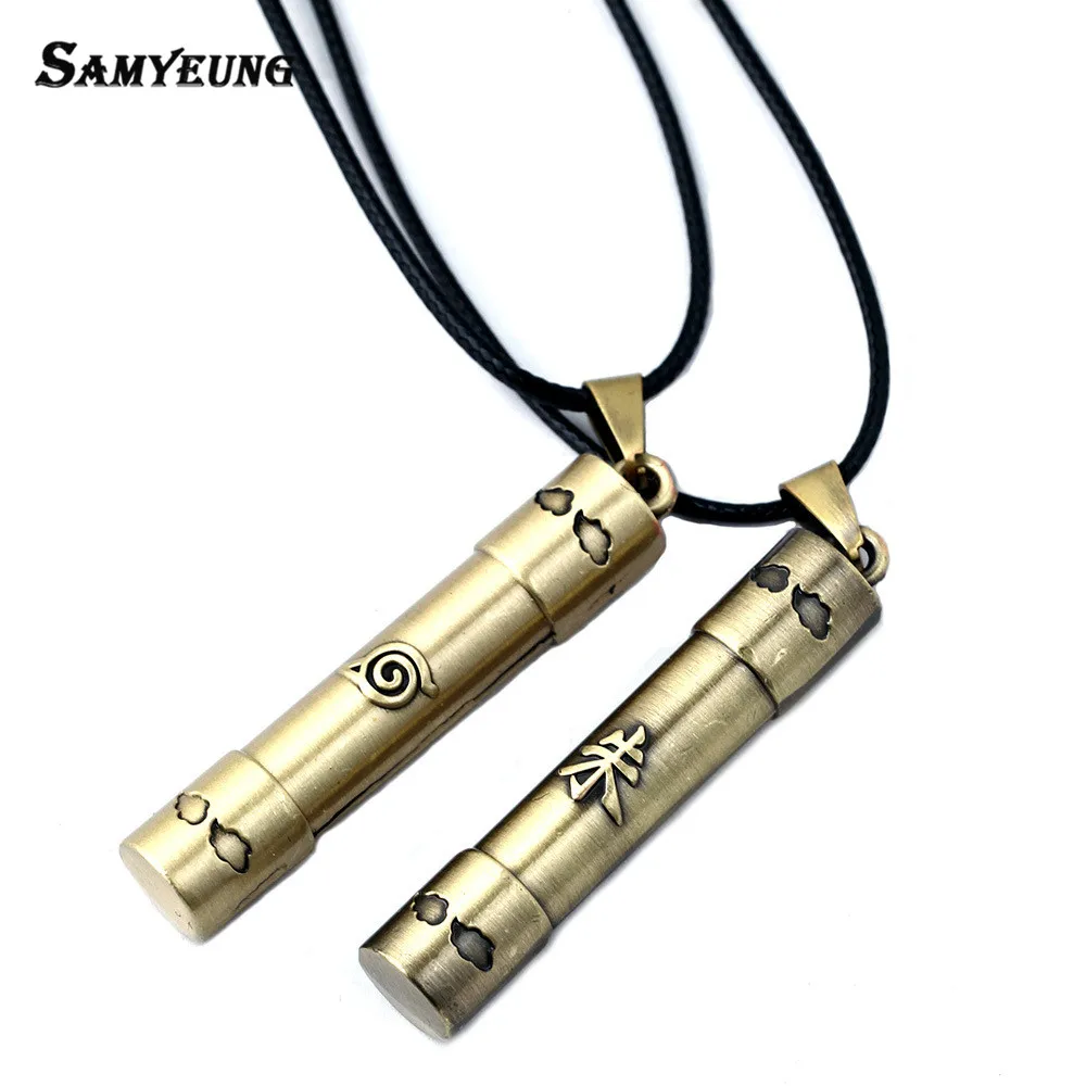 Samyeung Anime Naruto Necklaces Boys Cosplay Jewelry Long Chain