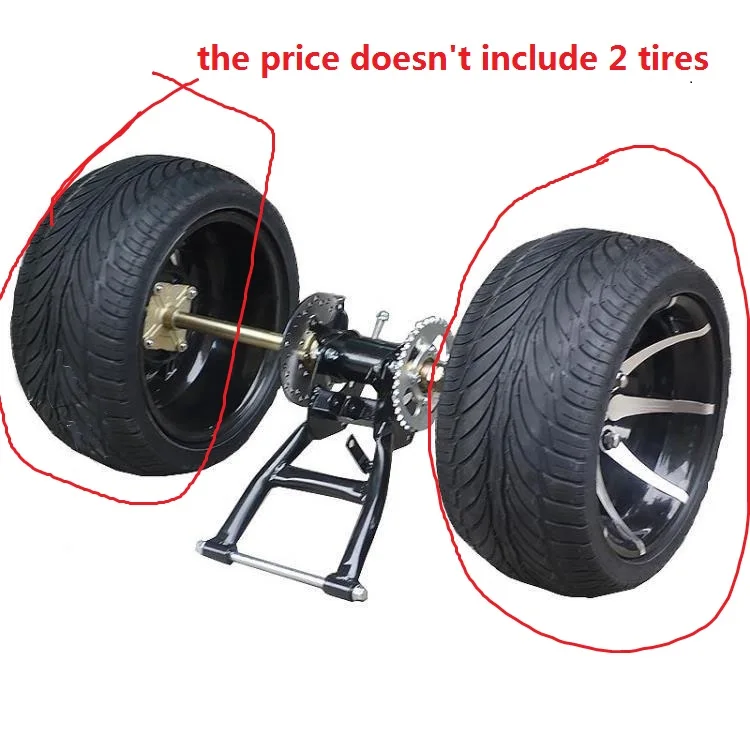 12 Inch Wheel Hand Foot Brake ATV GO KART KARTING DIY