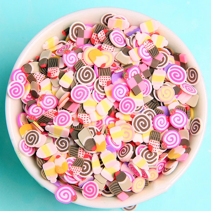Happy Monkey 100g/pack DIY Slime Supplies Toys Polymer Clay Flower Emoji Slices Slime Accessories Filler Decoration Gift Toy Happy Monkey 100g/pack DIY Slime Supplies Toys Polymer Clay Flower Emoji Slices Slime Accessories Filler Decoration Gift Toy