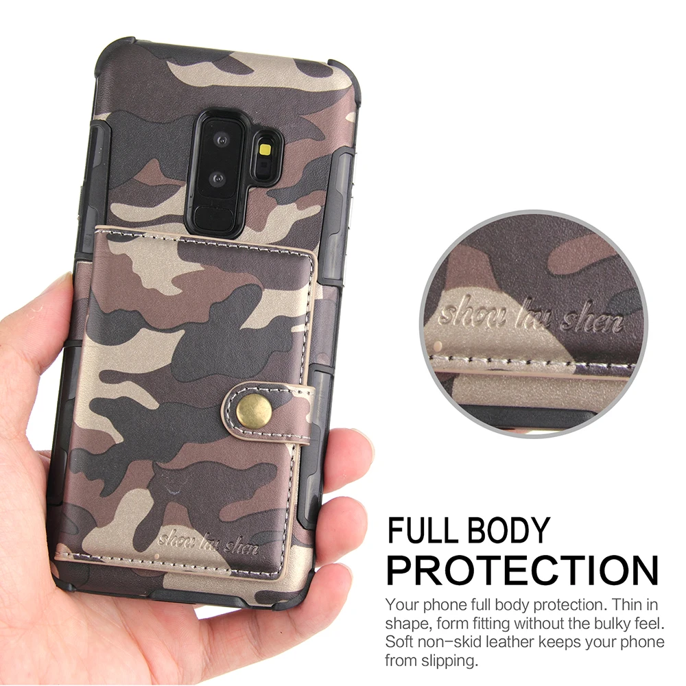 A50 армейский камуфляжный чехол для Samsung Galaxy s10 5G Note 9 8 note9 из искусственной кожи s8 s9