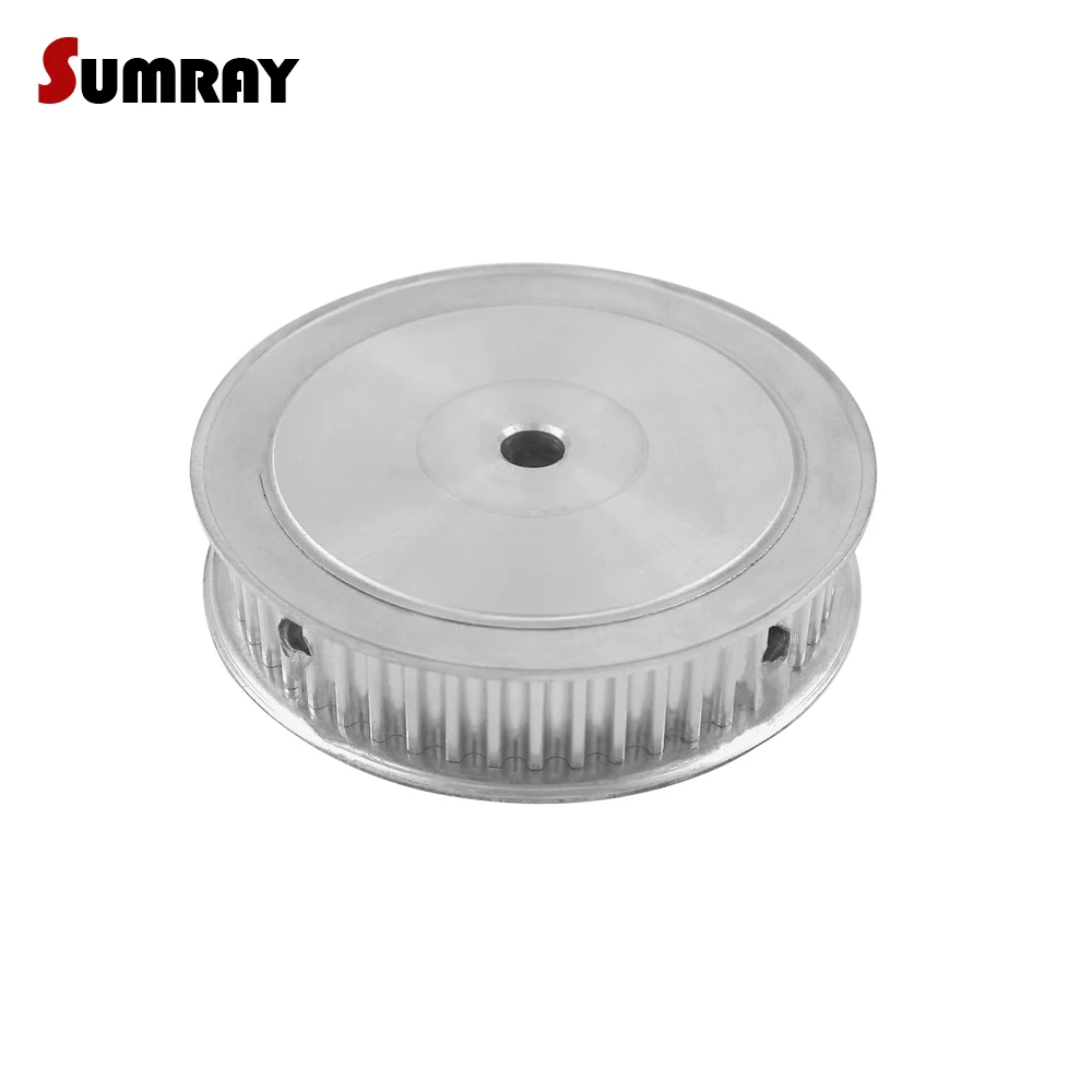 

SUMRAY 5M 50T Timing Pulley 8/10/12/20/22/25mm Bore Gear Belt Pulley 16mm Width Aluminium Pulley Wheel For 15mm Timing Belt