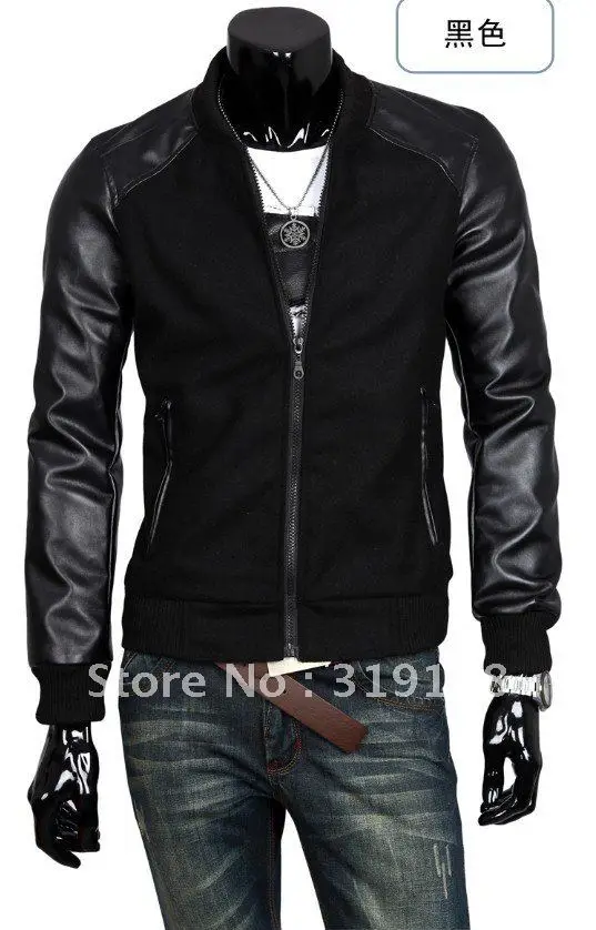 Free Shipping 2012 hot selling coat jacket Stitching