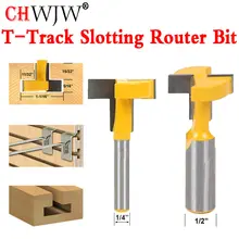 1pcs Top Quality T-Slot & T-Track Slotting Router Bit - 1/4 1pcs Top Quality T-Slot & T-Track Slotting Router Bit - 1/4