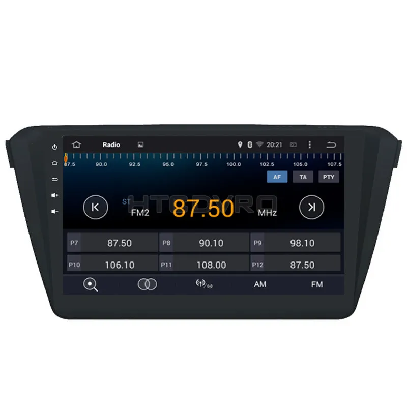 Cheap YMODVHT 10.1inch Octa Core 4GB+32GB Android 9.0 Car DVD Player for Skoda Superb B8 2015- Radio Stereo GPS Navigation 4
