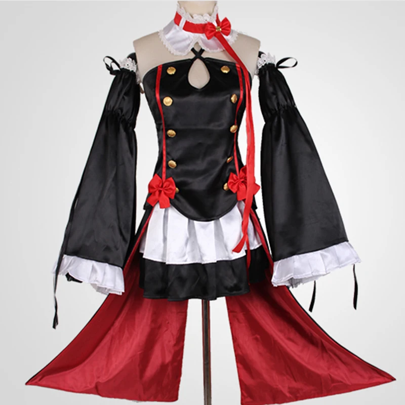 Женский парик для косплея Krul Tepes из аниме Owari no Seraph of The End|costume yellow|costume firemanwig net |