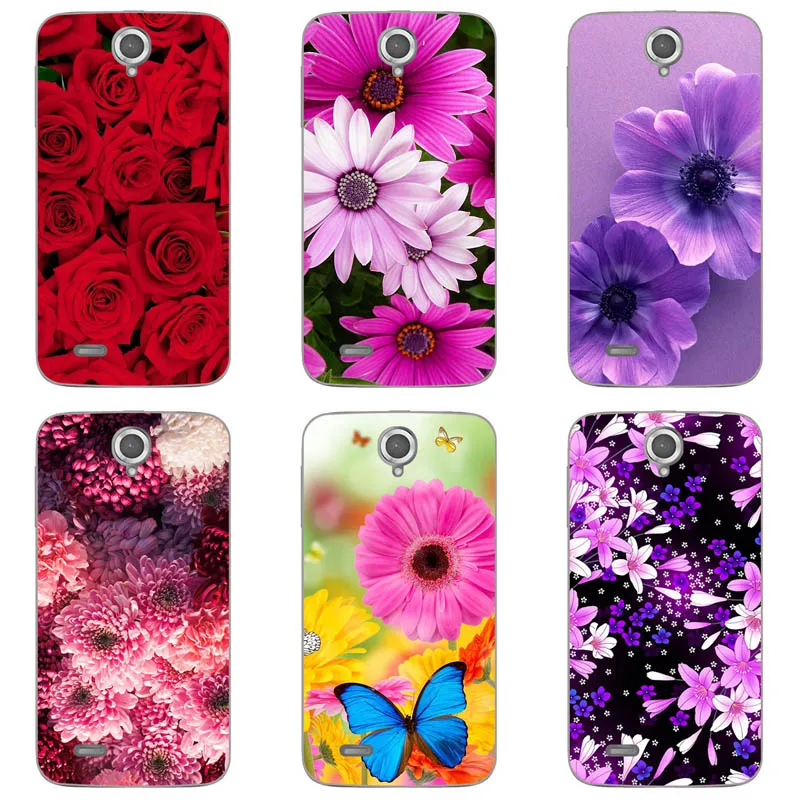 

Patterned Case For Lenovo A850 A 850 Back Cover Flower Cat Dog Printed Butterfly Animal Soft Silicone Phone Case