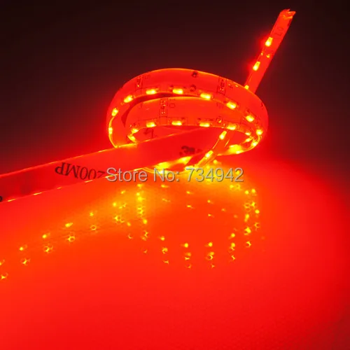 #Best High Quality Waterproof IP65 SMD335 5 Meter Side View Flexible LED Strip 120 LEDs Per Meter White Background