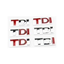 

3D Letters TDI Car Stickers For VW Golf 4 5 6 7 mk6 mk7 grips