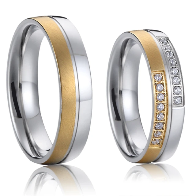 2016 New Fashion 18k Gold Plated His And Hers Promise Wedding Ring 2016 New Fashion 18k Gold Plated His And Hers Promise Wedding Ring Sets