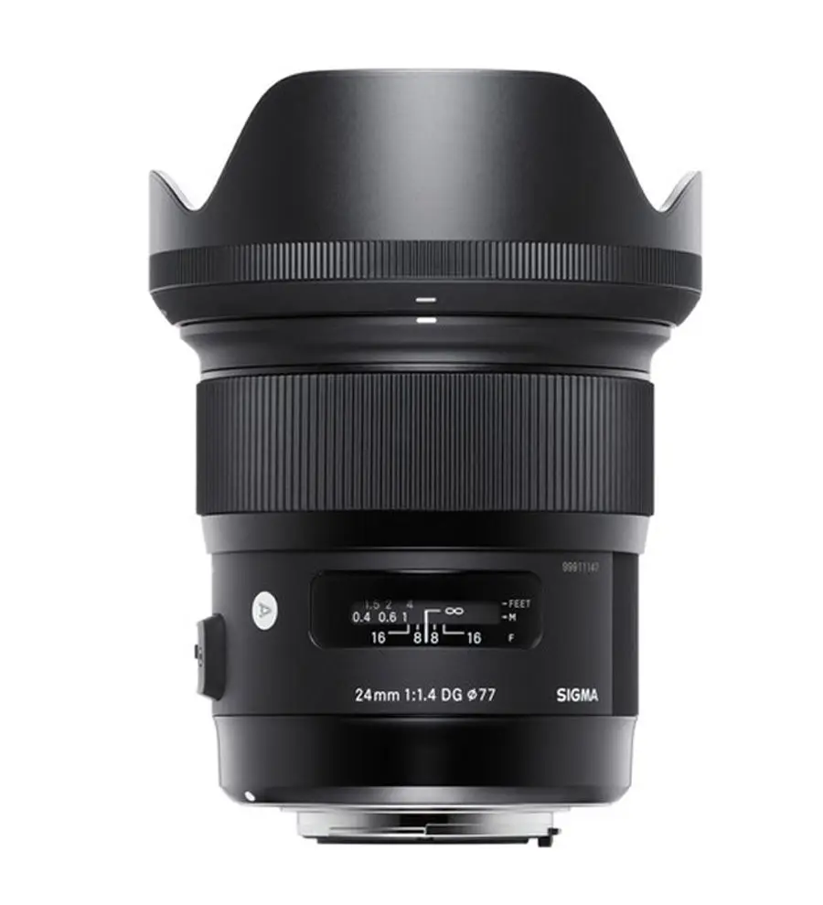 Sigma 24 мм f/1 4 DG HSM художественные линзы F1.4 для Nikon D90 D300 D7000 D7100 D7200 D7300 D700 D800 D810 D750 D610 D500