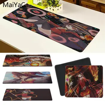 

MaiYaCa Custom Skin Megumin Konosuba Wallpape Large Mouse pad PC Mat Big Rubber Mouse Mat Computer Game Tablet Mousepad For CS