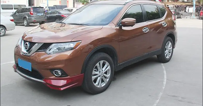 Для NISSAN X-TRAIL Body kit спойлер- для X-TRAIL KD ABS задний спойлер передний бампер диффузор защитные бамперы