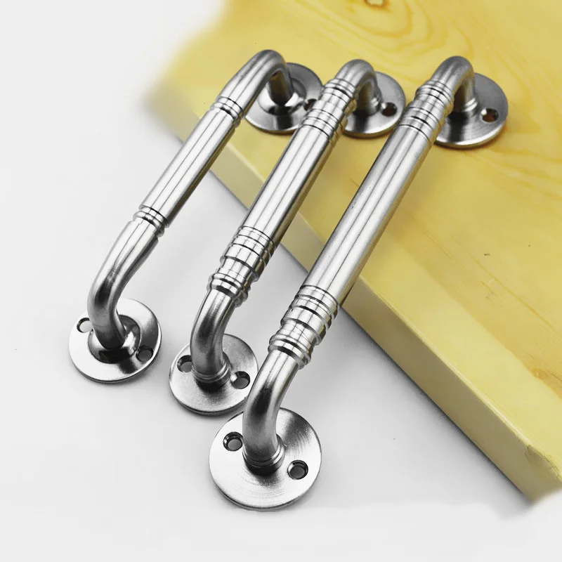 Stainless steel cabinet knobs and handles  sliding door  