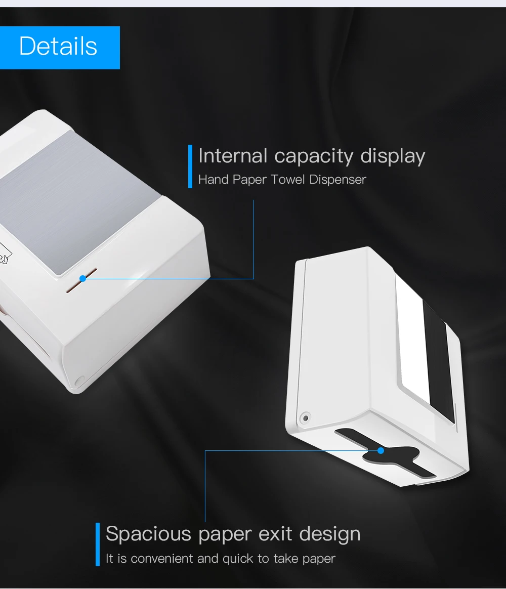 mounted mão papel toalha dispensador suporte de