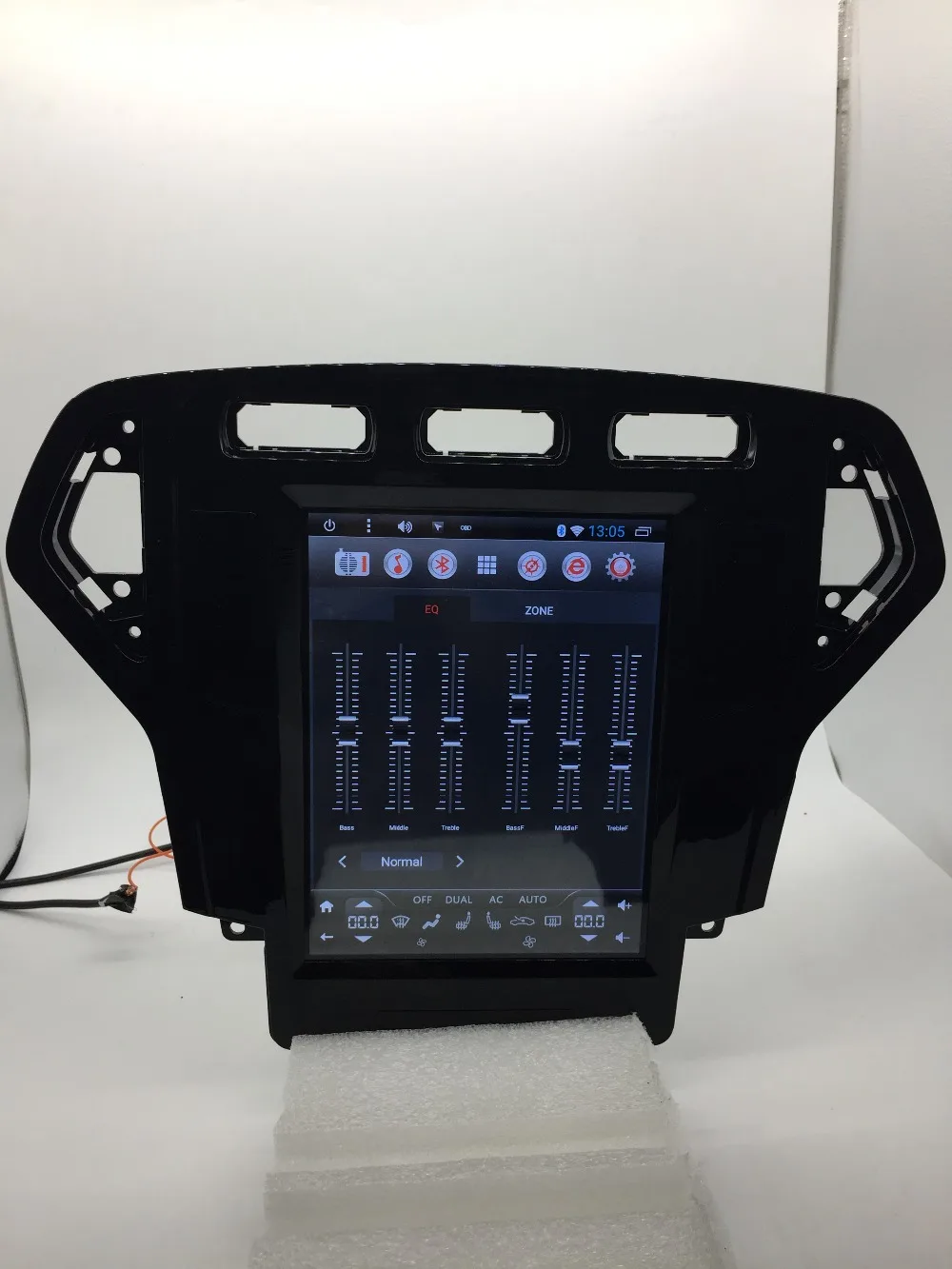 Excellent 10.4  inch car radio Player Gps Navigation Tesla Style for Ford Mondeo Car Radio Android 6.0  2007 2008 2009 2010 27