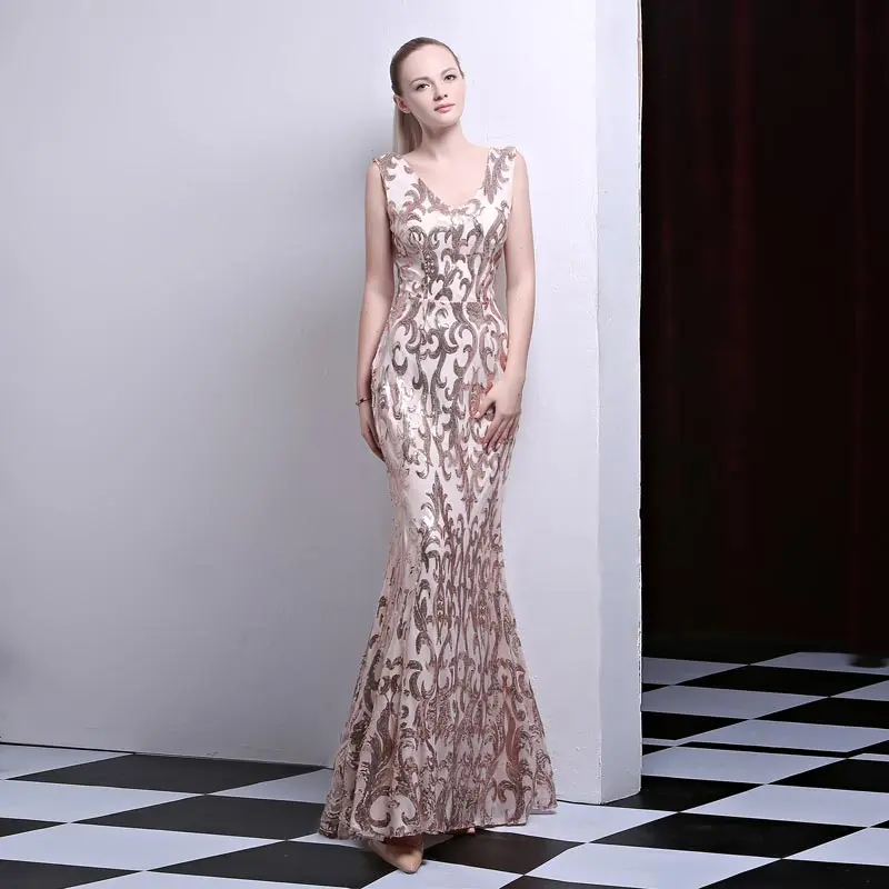 FADISTEE/Новое поступление сексуальные вечерние платья Vestido de Festa Русалка платье для