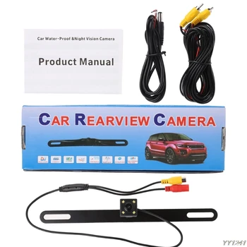 

Car Rear Reverse License Plate Parking Rearview Backup Camera Universal G6KC