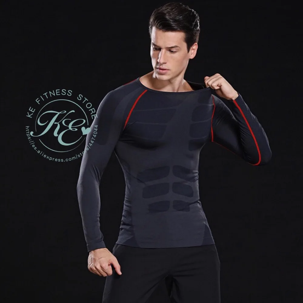 KE camiseta de manga larga de Куэльо Редондо Депортива hombre transpirable secado rapido Фитнес тренажерный зал Бег Futbol корзина