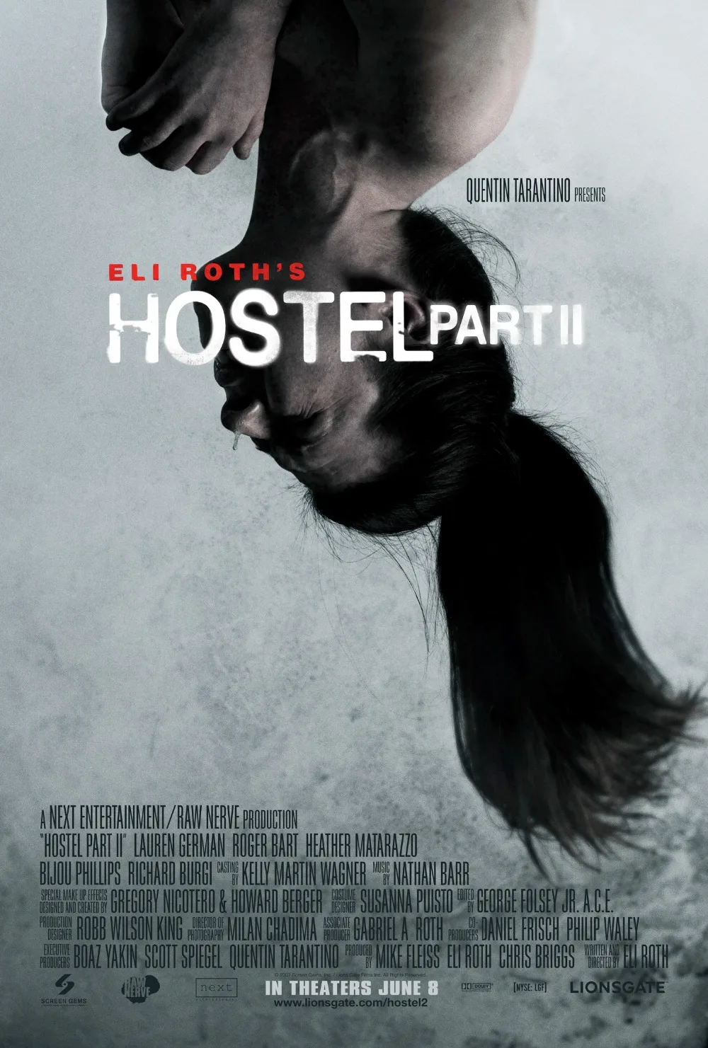 1000px x 1481px - HOSTEL Part II 2 Movie Poster Horror Torture Porn Eli Roth ...