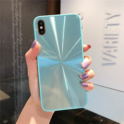 3D Алмазный блестящий чехол с зеркалом для iPhone 6, 6s, 7, 8 Plus, силиконовый мягкий карамельный чехол для iPhone X, XS, чехол для MAX XR - Цвет: Style 2