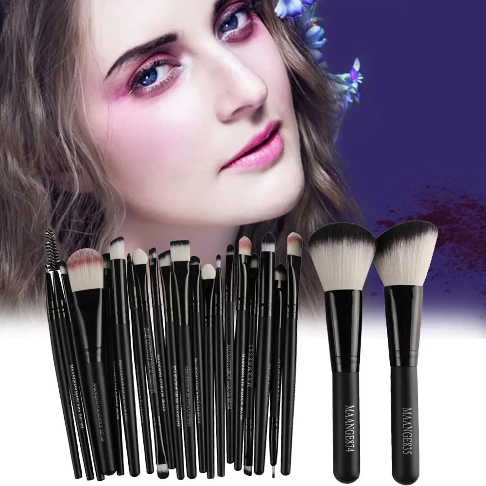 

Pro 5/20pcs Makeup Kit Makeup Brushes Set Powder Foundation Eyeshadow Eye Lip Cosmetic Maquiagem A set of makeup brushes