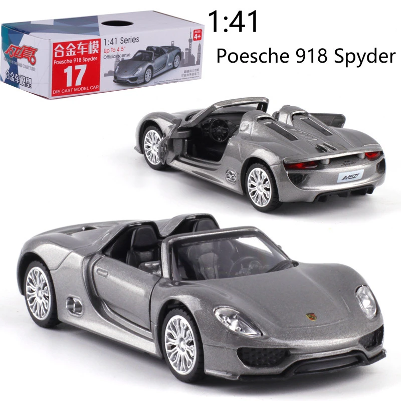 entiteit Stam accumuleren 1:41 Schaal Porsche918 Legering Pull Back Auto Diecast Metaal Model Auto  Voor Collection Vriend Kinderen Gift|Diecast & Speelgoed auto´s| -  AliExpress