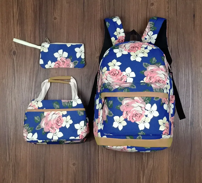 Подростковый школьный рюкзаки для школы, школьные сумки для девочек, Комплект детских книжных сумок, утолщенные холщовые дорожные рюкзаки