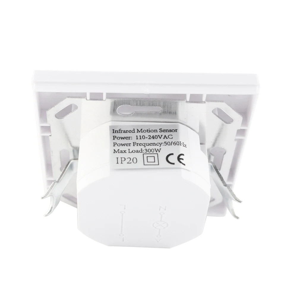  AC 110V 220V PIR Infrared Motion Sensor Wall Mounted Sensor Motion Light Switch ON/OFF Automatic Re - 32845069286