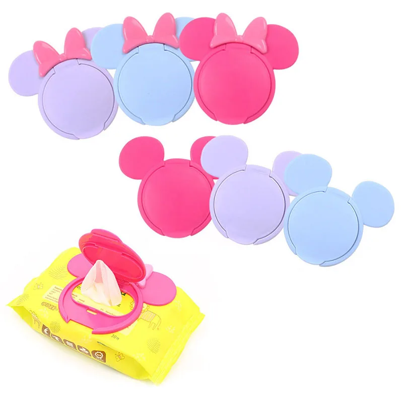 

1Pcs Animals Shape Wet Paper Lid Wet Wipes Cover Baby Nail Face Care Practical Reusable Lid For Baby Skin Care Tools