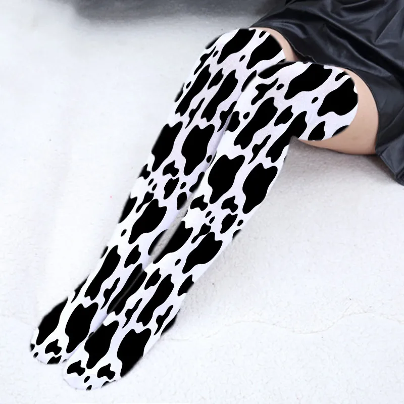 

Women Fashion Thigh High Stockings Sexy Over The Knee Stockings Blue White Long Stockings For Girls medias sexy muslo 6SSW31