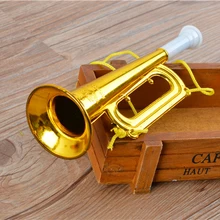 Free shipping new hot gold small horn Christmas birthday gift children small font b toys b