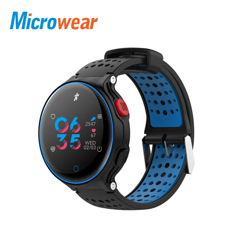 

Microwear X2 Plus Smart Watch waterproof blood pressure smart band Bluetooth Heart Rate Pedometer Smart Bracelet BT Camera
