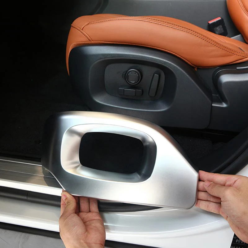 

For Landrover Range Rover Vogue Autobiography For Range Rover Sport 14-17 Car Styling Chrome Seat Side Cover Trim Accessories