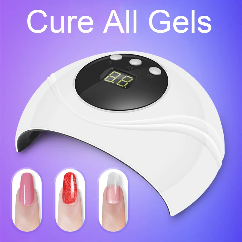 Yinikiz UV LED Lamp Smart LCD Display 24w Nail Dryer for Curing Nail