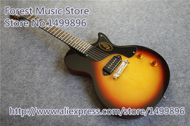 Cheap New Arrival Simplicity LP Junior Electric Guitars Vintage Sunburst Finish For Sale