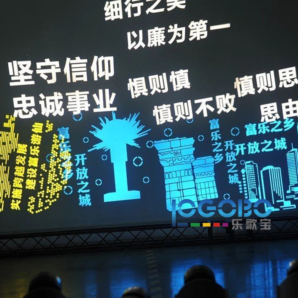 New Logo Recessed gobo light TE-Luca-30-12