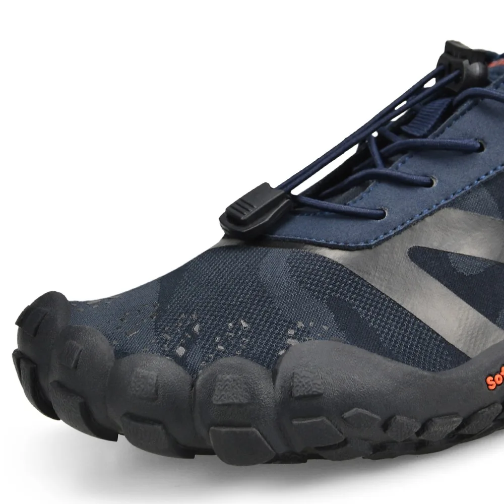 Men's Running Shoes Summer Breathable Stretch Fabric Sneakers Gym Walking Shoes Outsole Quick Drying Men Running Shoes