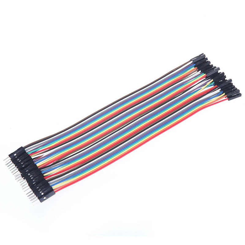 

5x40pcs 2.54mm Male to Female Dupont Wire Jumper Cable for Arduino Breadboard