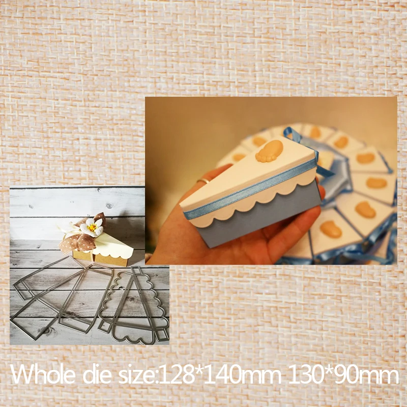 

Cute box cut dies Steel Embossing Craft Mold Bag Paper Decoration Stencil Folder Metal Cutting Dies