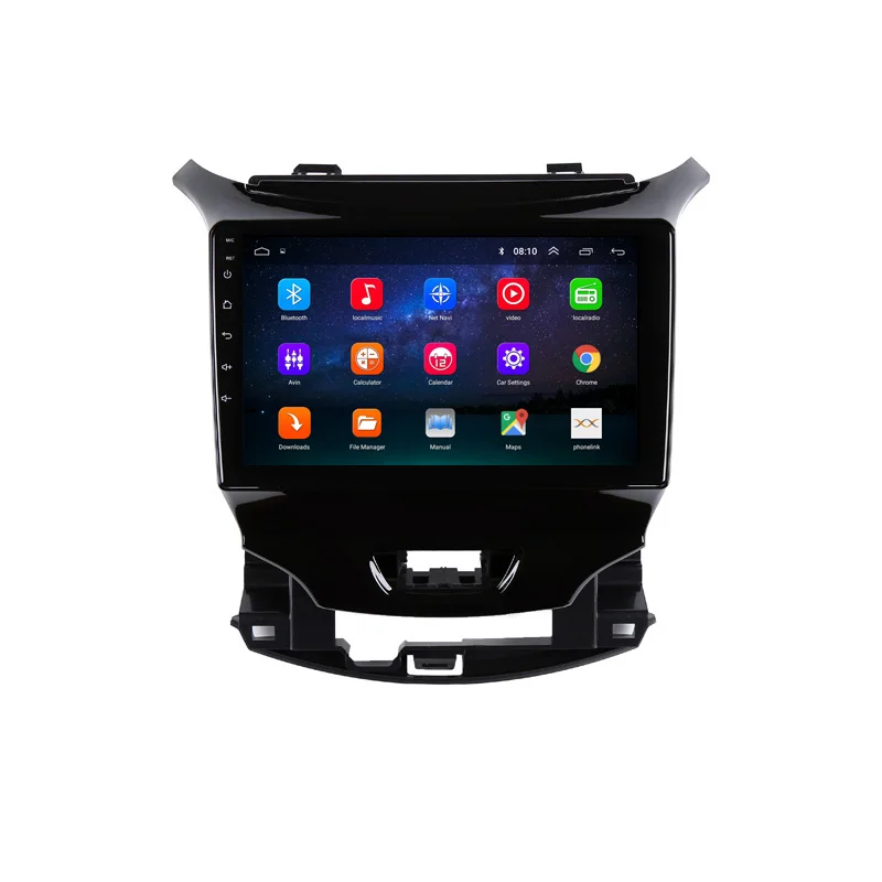 Cheap 9" 2.5D IPS Android 8.1 Car DVD Multimedia Player GPS for Chevrolet Cruze 2015 2016 2017 2018 audio radio stereo navigation 1