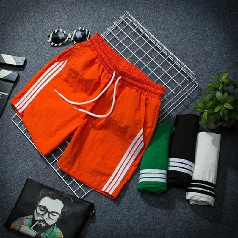 Summer Casual Shorts Men Striped Men's Sportswear Short Sweatpants Jogger Breathable Man Short Trousers Fashion 3XL Summer Casual Shorts Men Striped Men's Sportswear Short Sweatpants Jogger Breathable Man Short Trousers Fashion 3XL