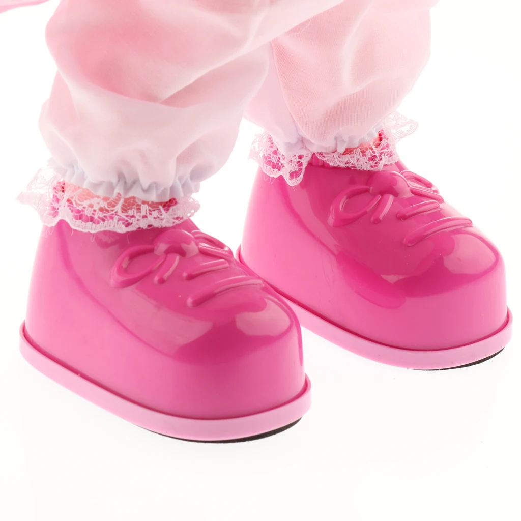 Smart Walking, Singing Robotic Girl Doll Toy for Kid Dress Up Nursery Role Pretend Play Fun Robot Baby Doll #D