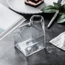 Креативная стеклянная коробка для молока, Термостойкое стекло