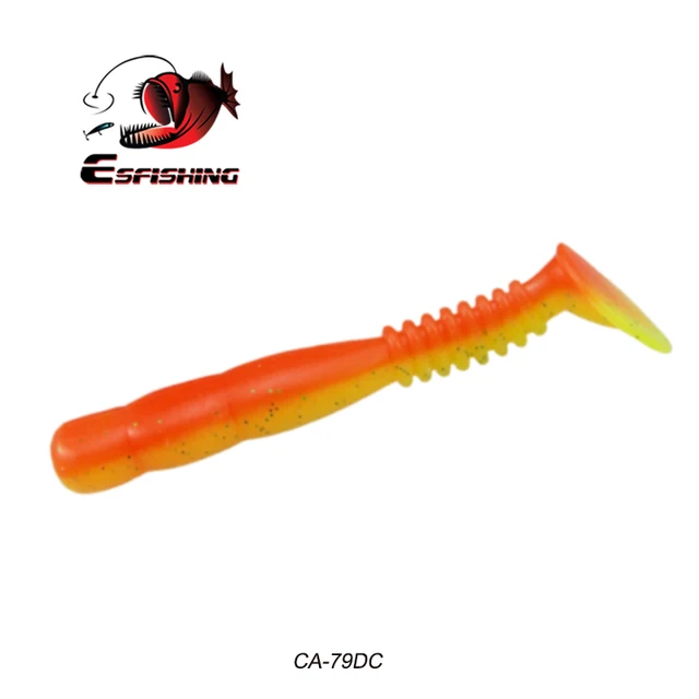 ESFISHING Hot Lure Rock Viber Shad 50mm 95mm 0.5g 8g Rock Shiner Fishing Lures Sea Bait Soft Lure Trout Bream Bait Pesca CA79DC