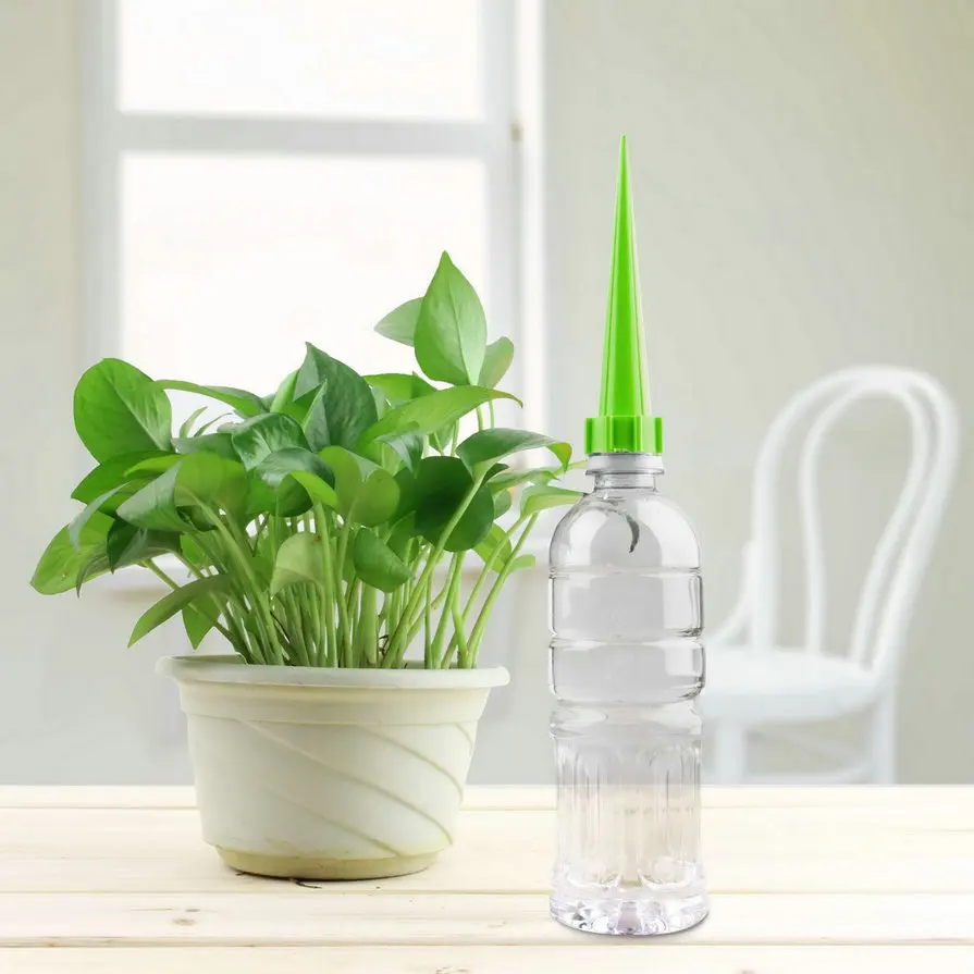 

Practical 4Pcs/lot Garden Cone Watering Spike Plant Flower Waterers Bottle Irrigation System