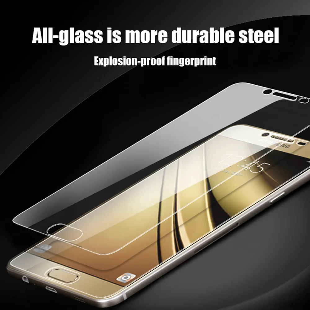 

9H Screen Protector Glass For Samsung Galaxy J2 Pro J3 J5 J7 Prime A3 A5 A7 2016 2017 J4 J6 A6 A8 Plus A7 2018 Tempered Glass