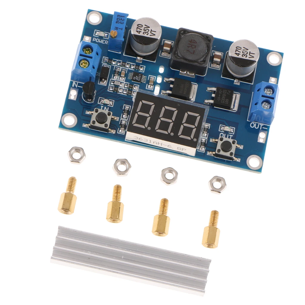 3~35V to 3.5~35V 100W Adjustable DC-DC Step-up Boost Voltage Converter Module