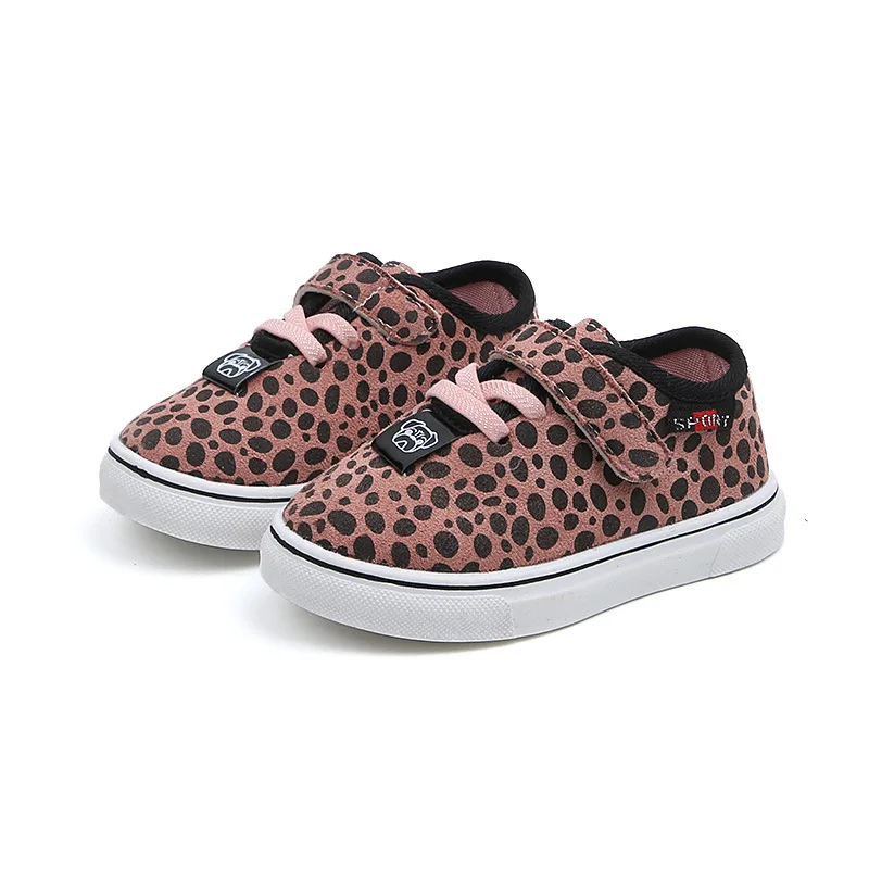 

2019 Spring Autumn Leopard Color Girl Boys Small Shoes Children's Fashion Sneakers kids Soft Bottom Sports Baby Toddler Shoes